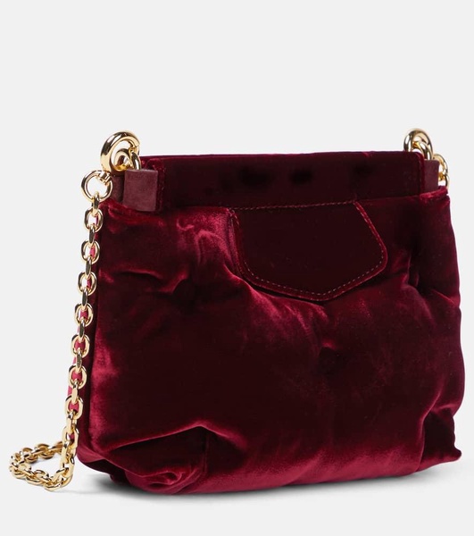 Glam Slam Red Carpet Mini velvet clutch