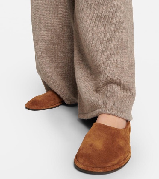 Canal suede loafers