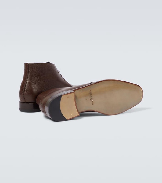 Berwick leather desert boots