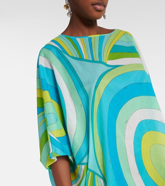 Iride cotton kaftan