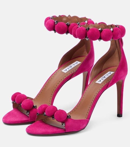 La Bombe suede sandals