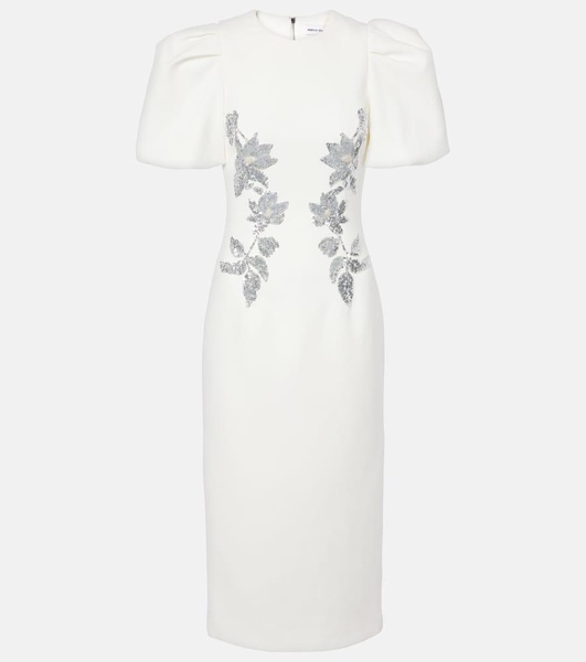 Bridal Lucilla embellished midi dress