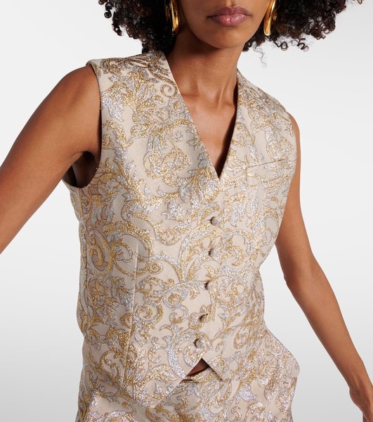 Brocade vest