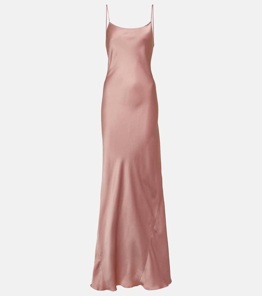 Cami satin gown