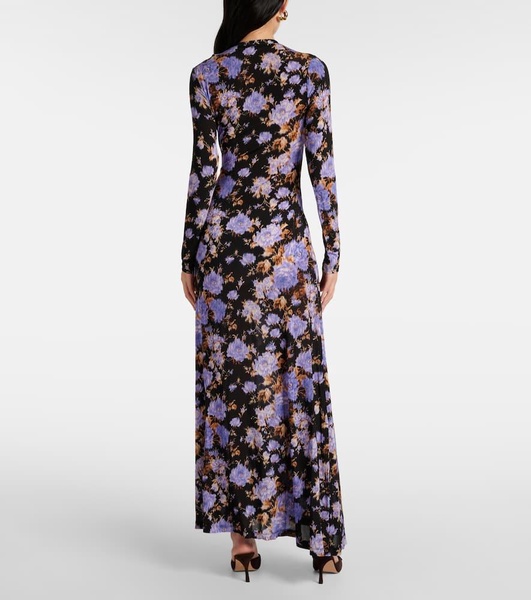 Amari floral maxi dress