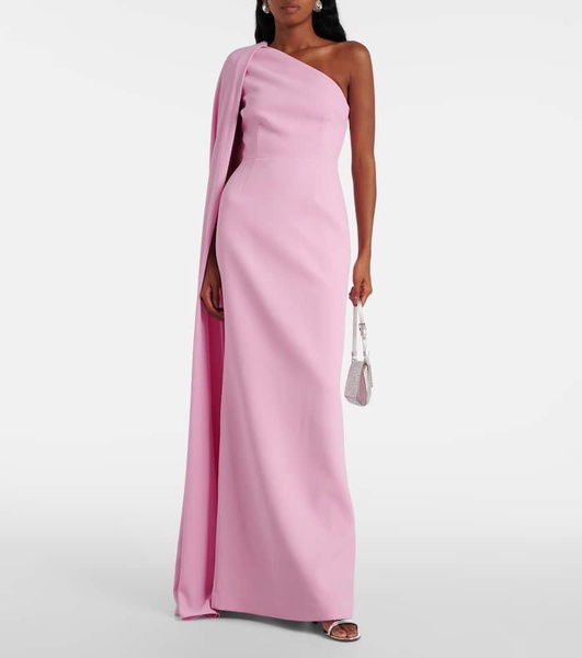 Odetta one-shoulder gown