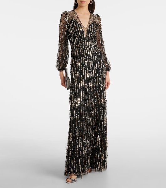 Moondance sequined gown