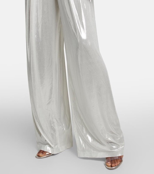 Rectangle metallic jumpsuit