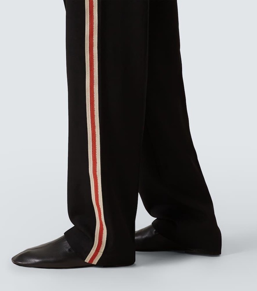 Rest wool wide-leg track pants