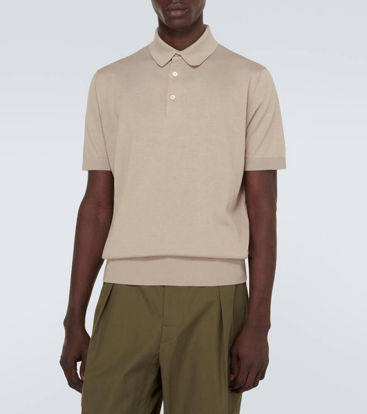 Cotton polo shirt