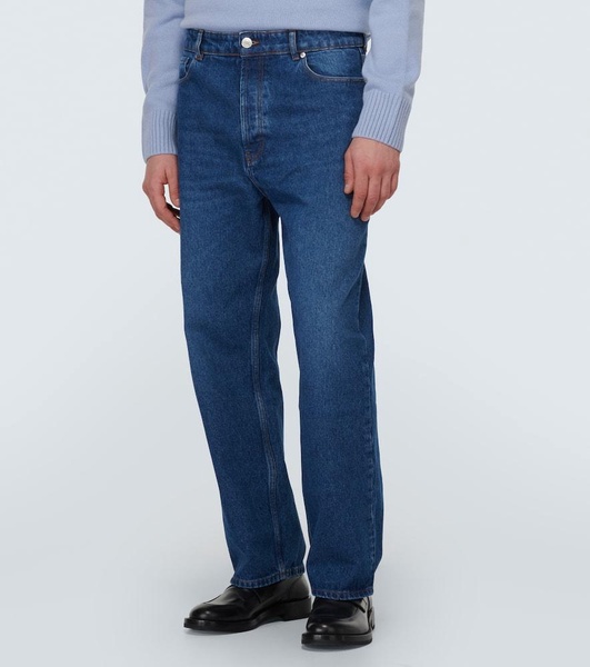 Straight-leg jeans