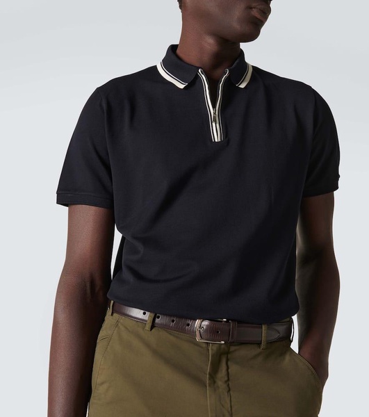 Regatta cotton-blend polo shirt