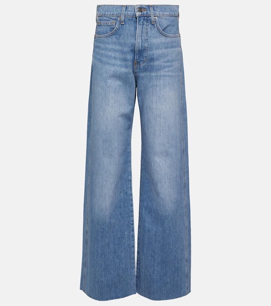 Taylor high-rise wide-leg jeans