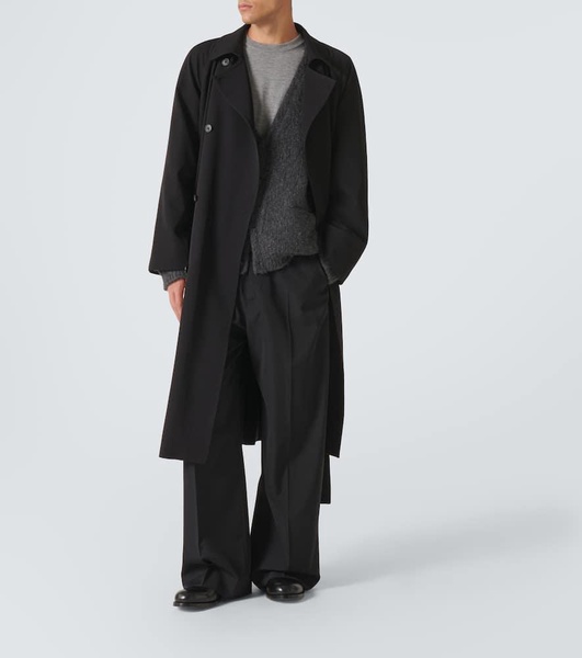 Kolden belted wool coat