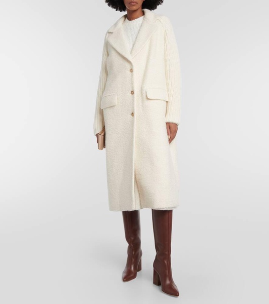 Charles cashmere-blend coat