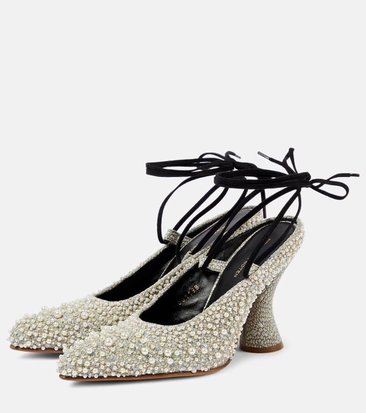 95 embellished pumps