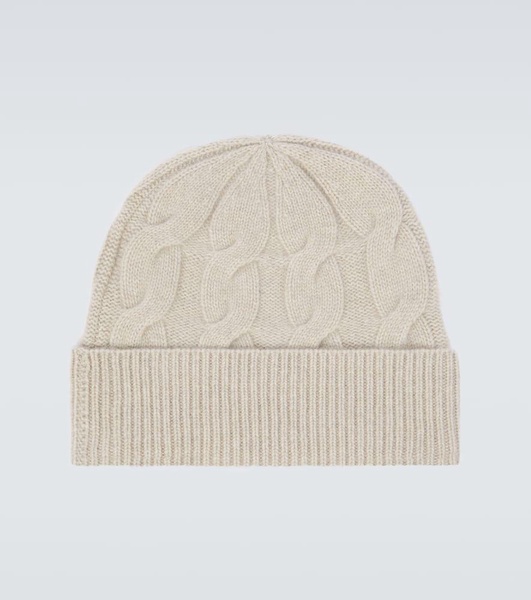 Abobo cable-knit cashmere beanie