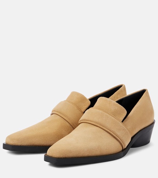 Bronco suede loafers