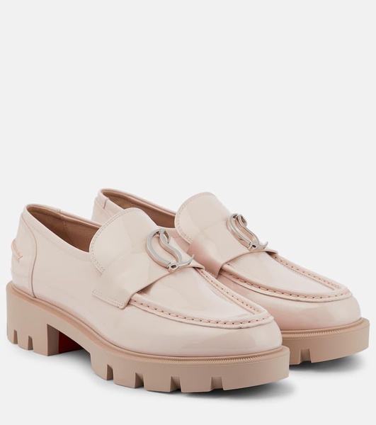 CL Moc Lug patent leather loafers