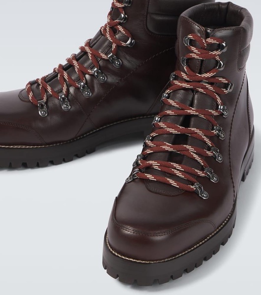 Janka leather lace-up boots