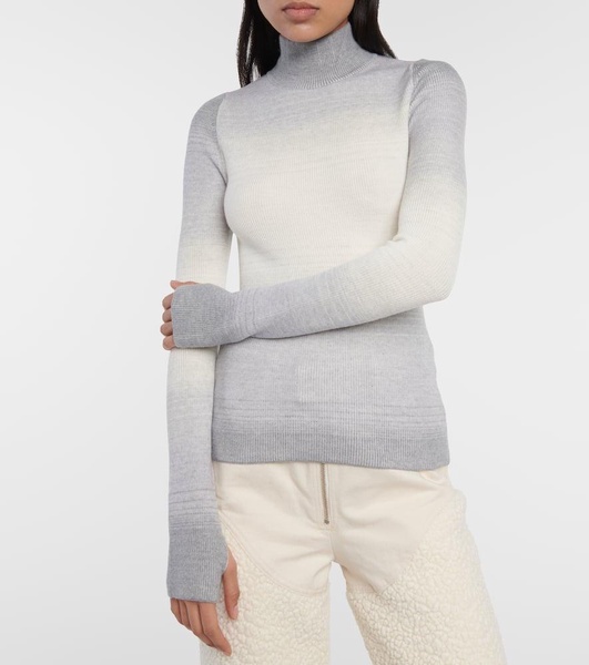 Aurora high-neck wool sweater