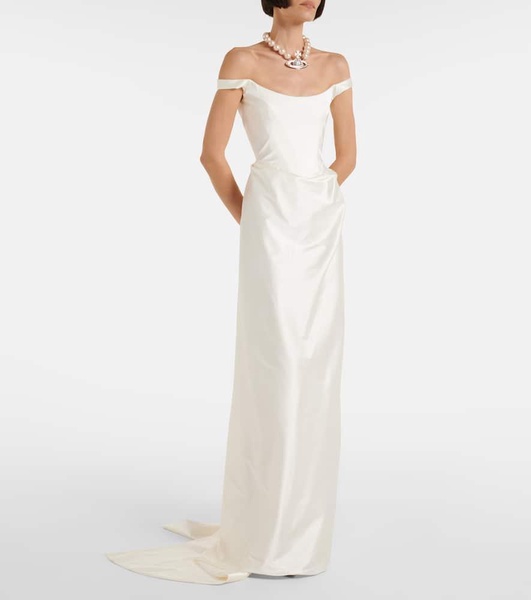 Bridal Nova Camille satin gown