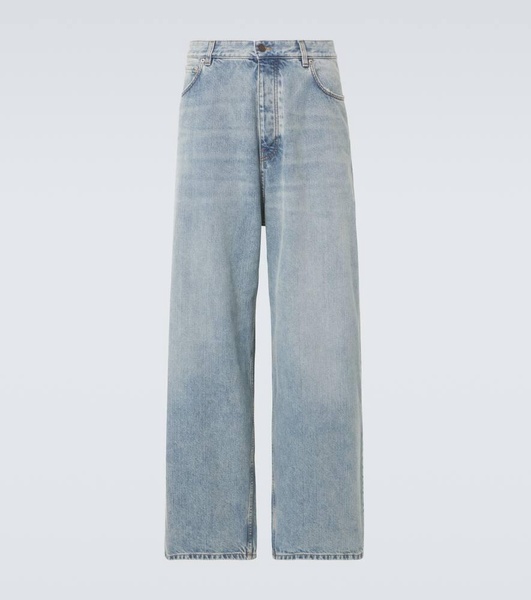 High-rise wide-leg jeans