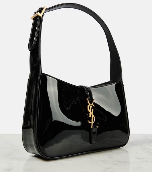 The 5 to 7 Patent Leather Shoulder Bag