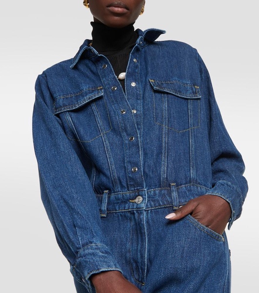 Denim jumpsuit