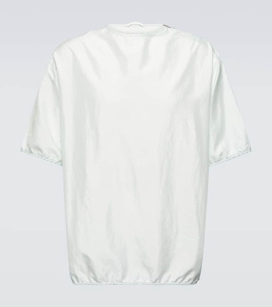 Blouson silk blend T-shirt