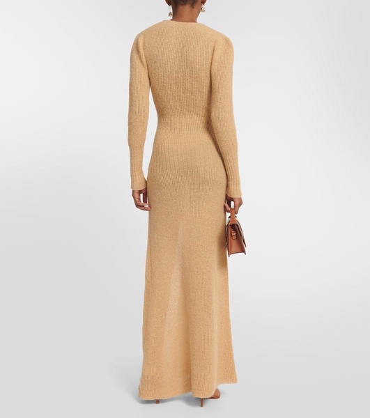 La Robe Dao mohair-blend maxi dress