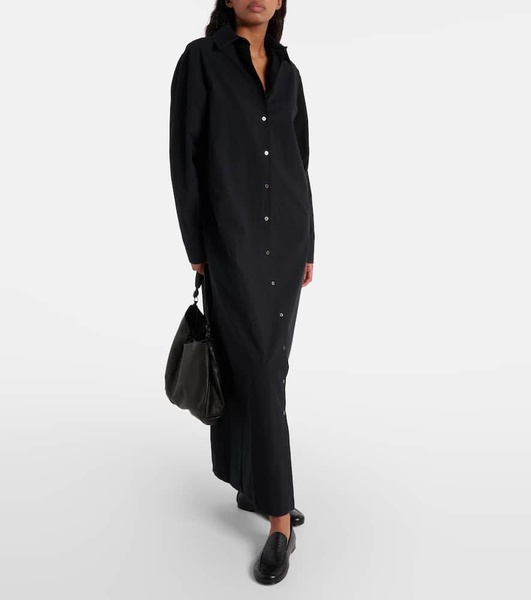 Izumi oversized cotton poplin shirt dress