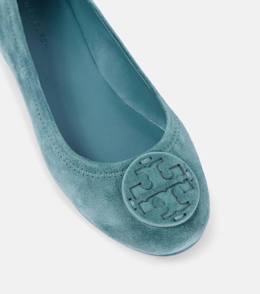 Minnie suede ballet flats