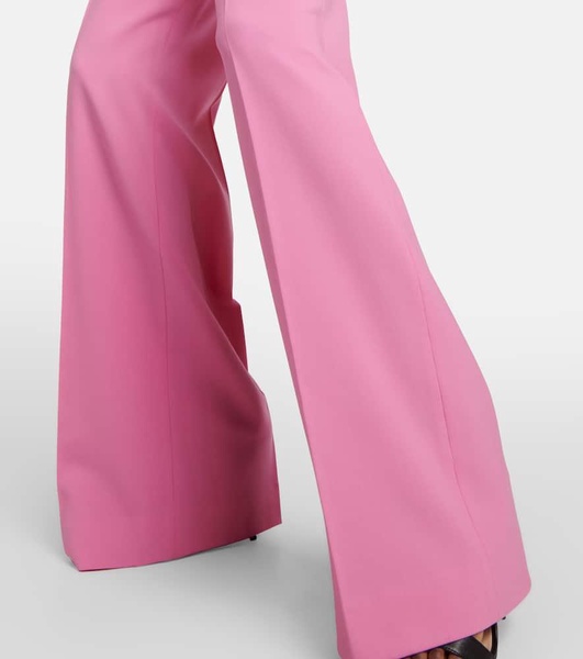 Striking Essence wide-leg wool pants