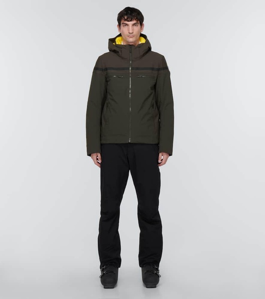 Edgar hooded technical ski jacket