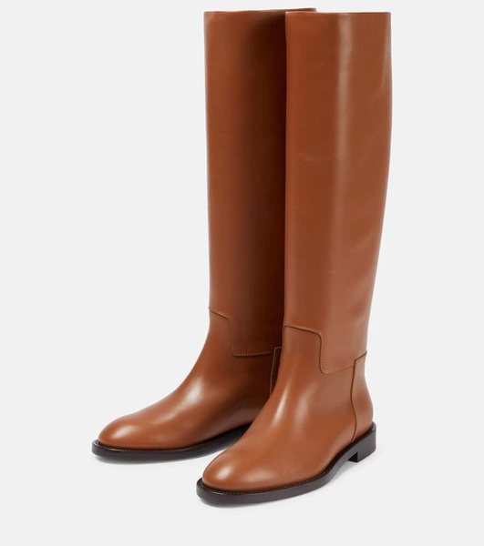 Decker leather knee-high boots