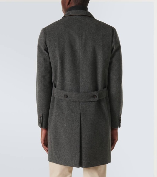 Martingala cashmere coat