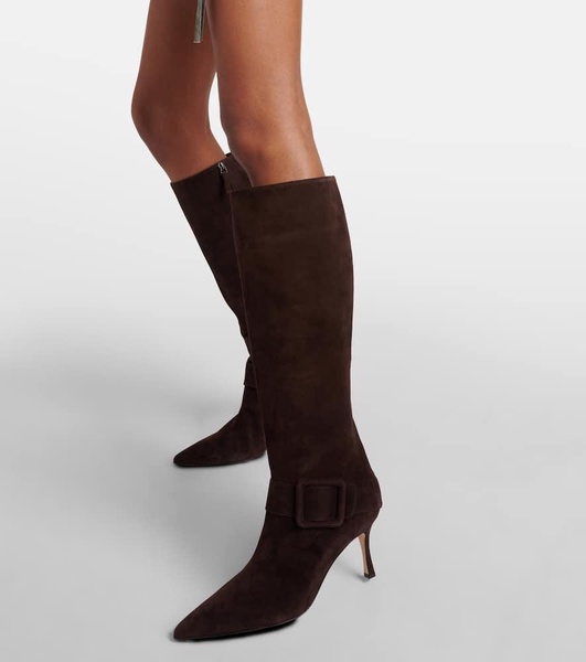 Bayhi Gala suede knee-high boots