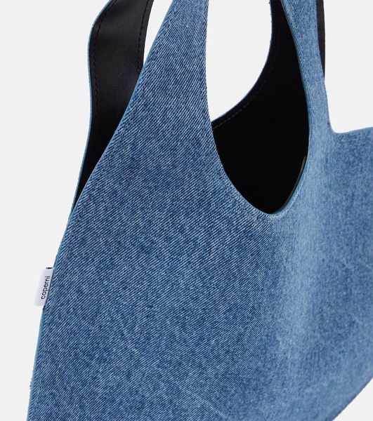 Heart Mini denim tote bag