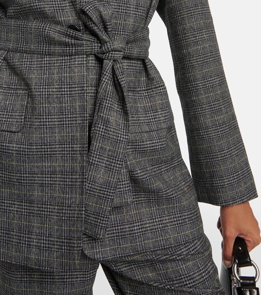 White Label checked blazer