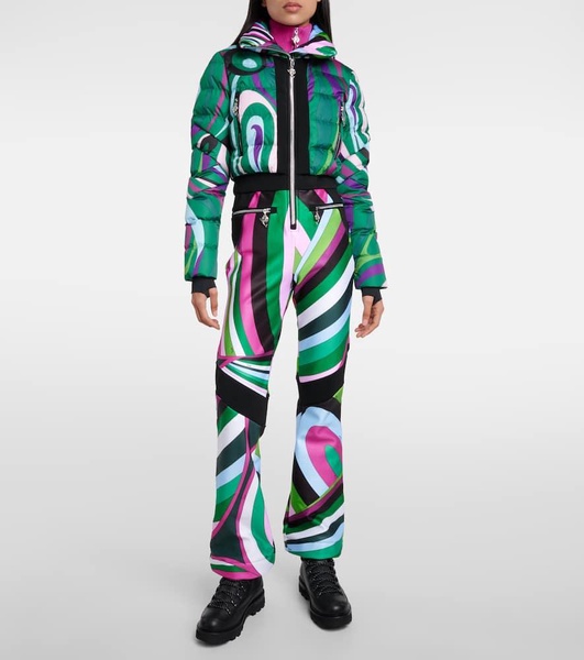 x Fusalp printed ski suit