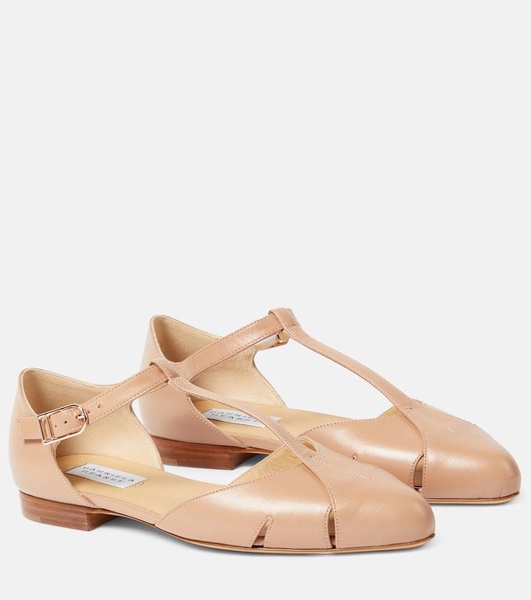 Harlow leather ballet flats