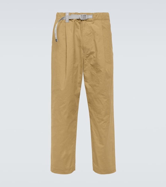 Technical tapered pants