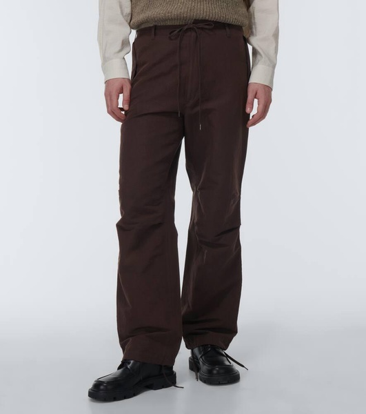 Linen and cotton pants