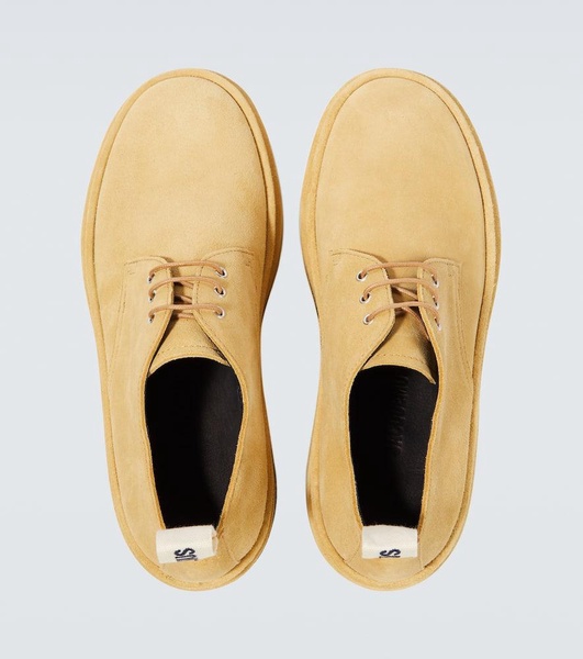 Les Derbies Pavane suede Derby shoes