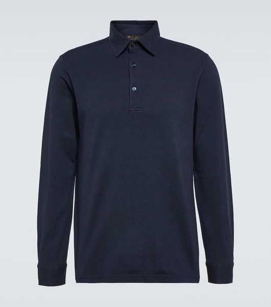 Cotton pique polo shirt