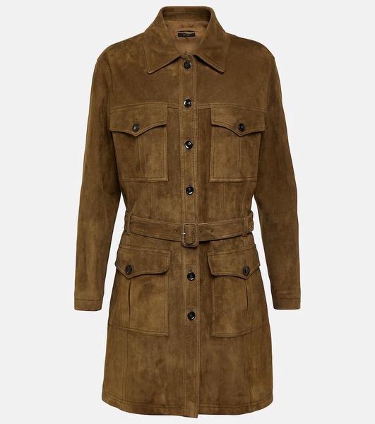 Suede coat