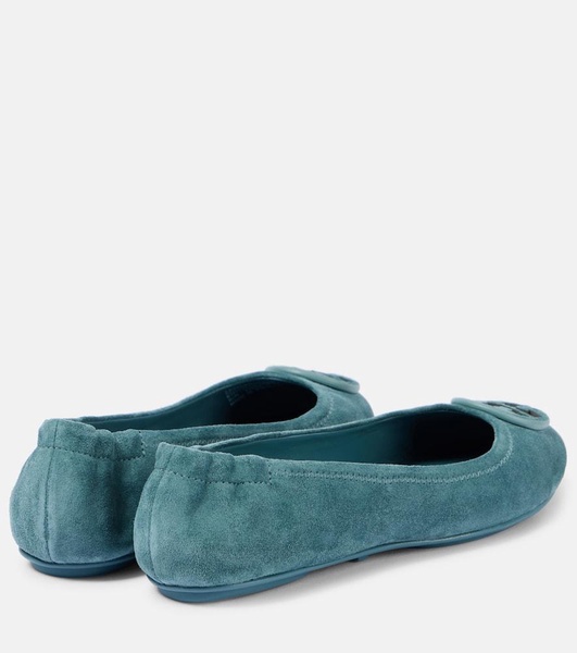 Minnie suede ballet flats