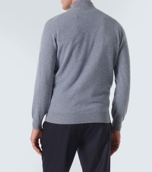 Cashmere half-zip sweater 