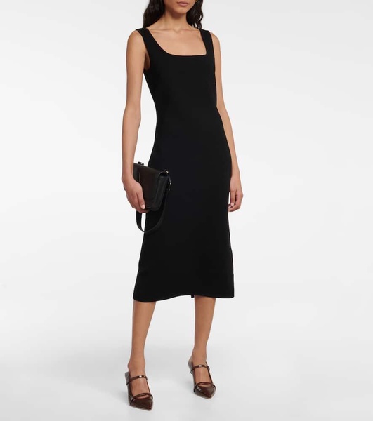 Onagro wool-blend midi dress